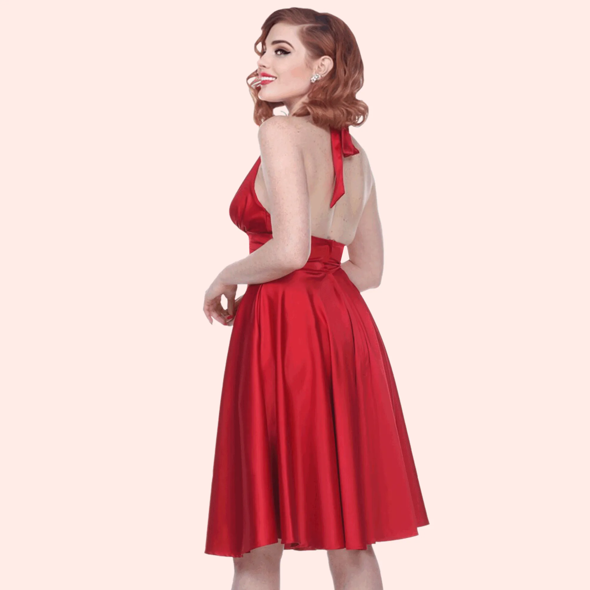 "Some Like it Hot" Dress in Red