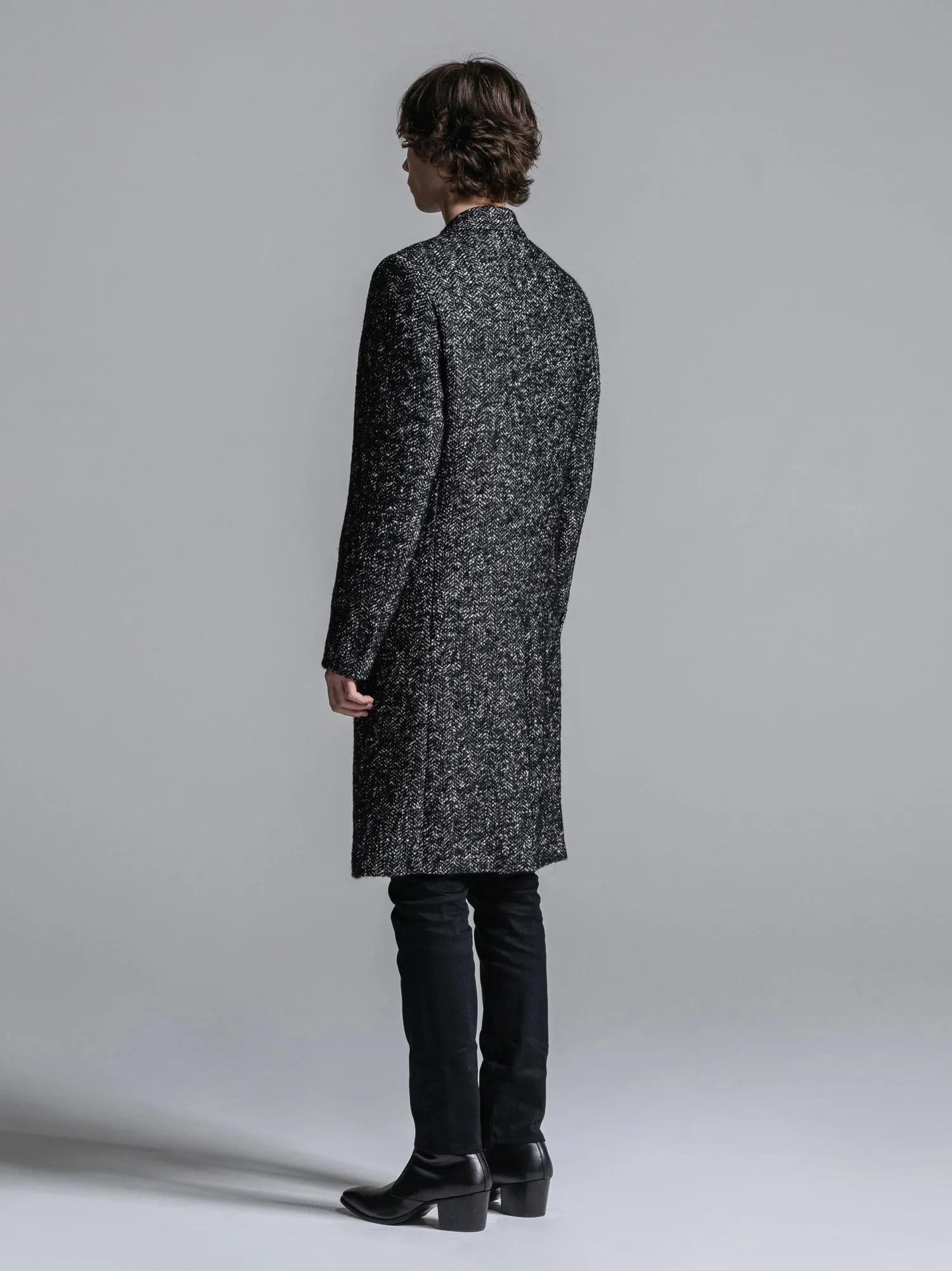 RAFANELLI TWEED CHESTERFIELD COAT [2025S/S]