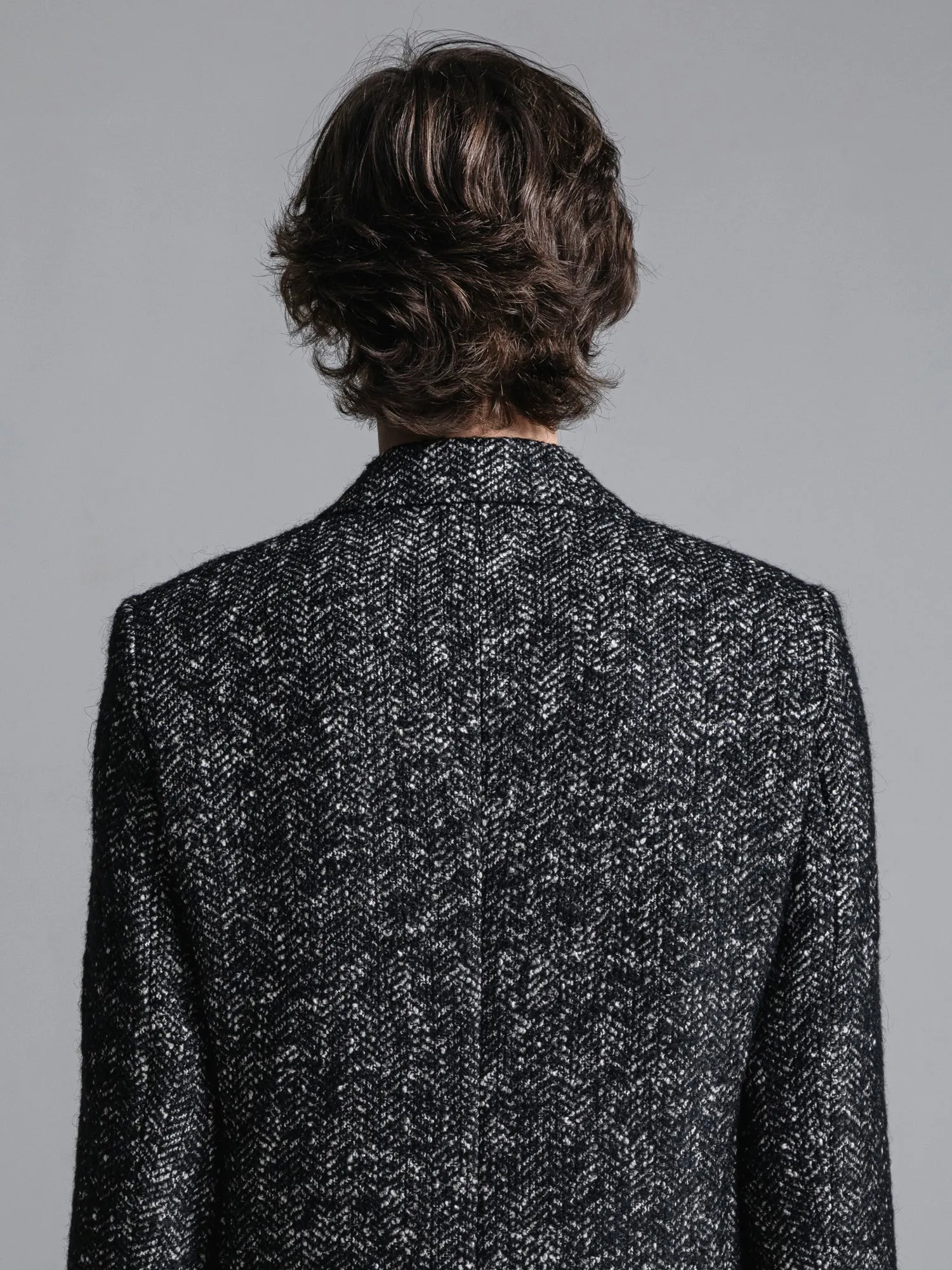 RAFANELLI TWEED CHESTERFIELD COAT [2025S/S]