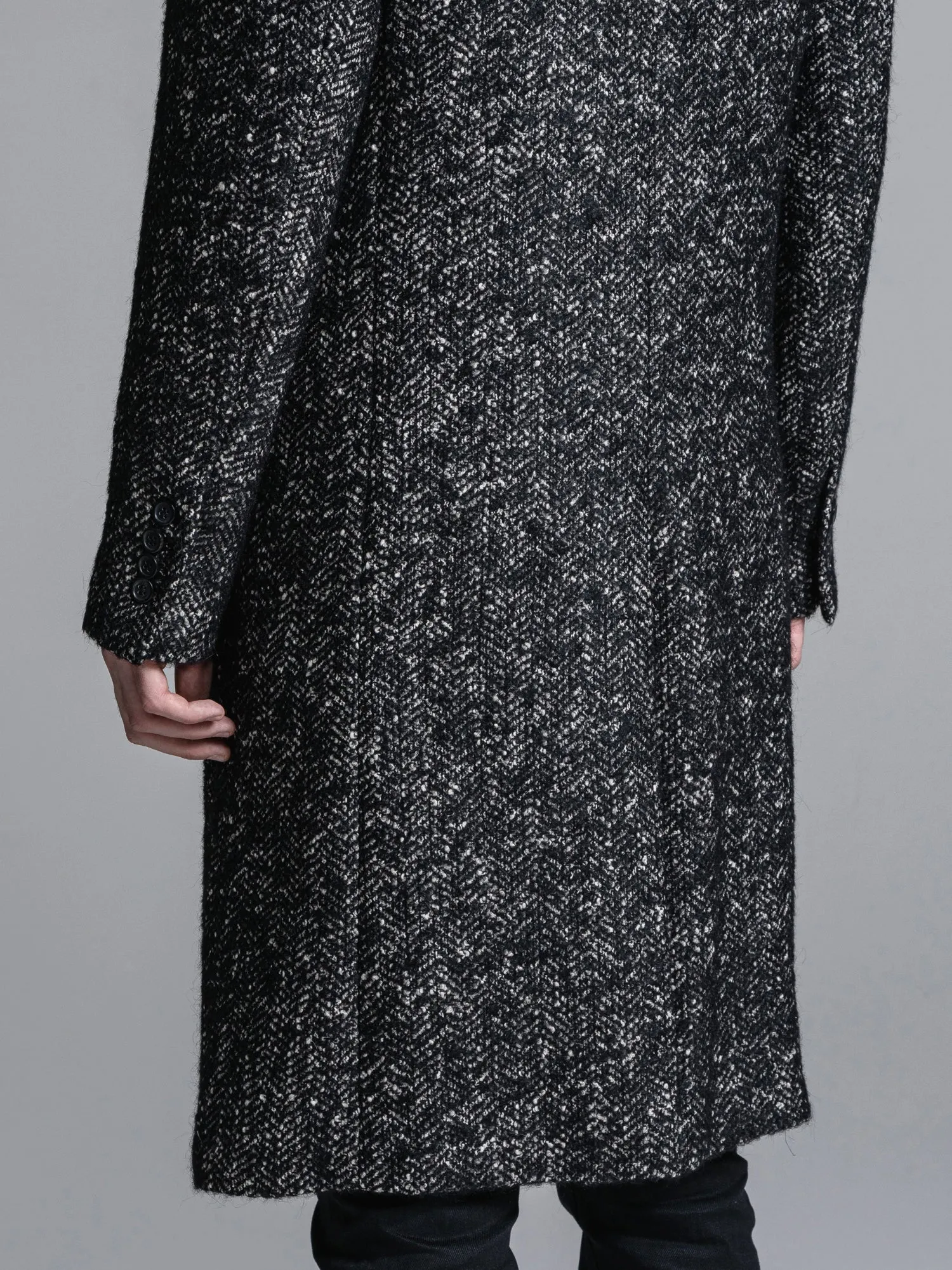 RAFANELLI TWEED CHESTERFIELD COAT [2025S/S]