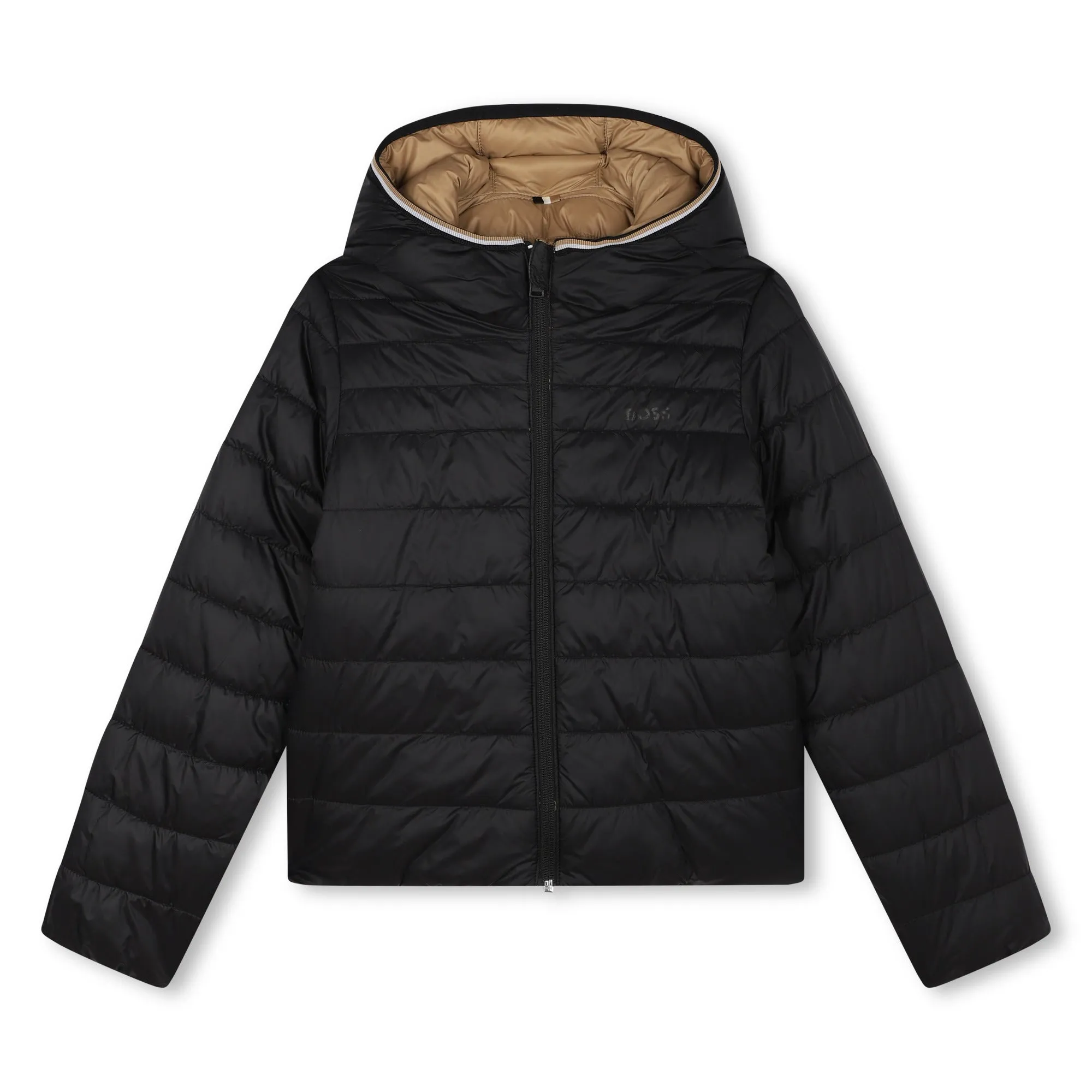 Reversible Puffer Jacket - Cookie