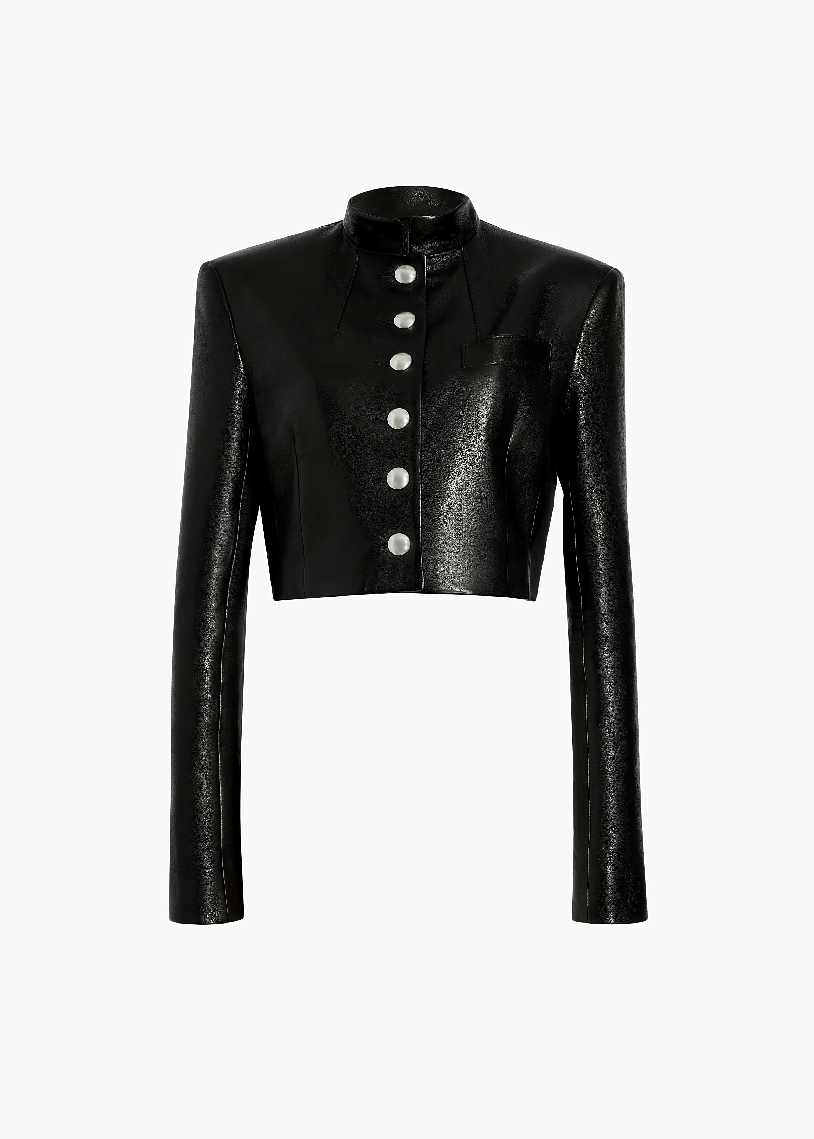 Samuelson Jacket in Black Leather