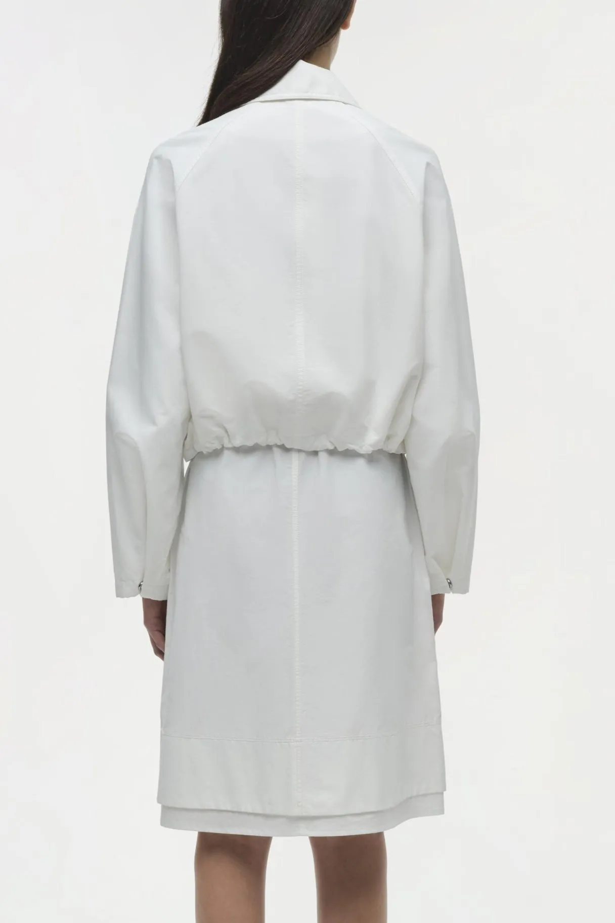Simkhai Everli Cotton Jacket in White
