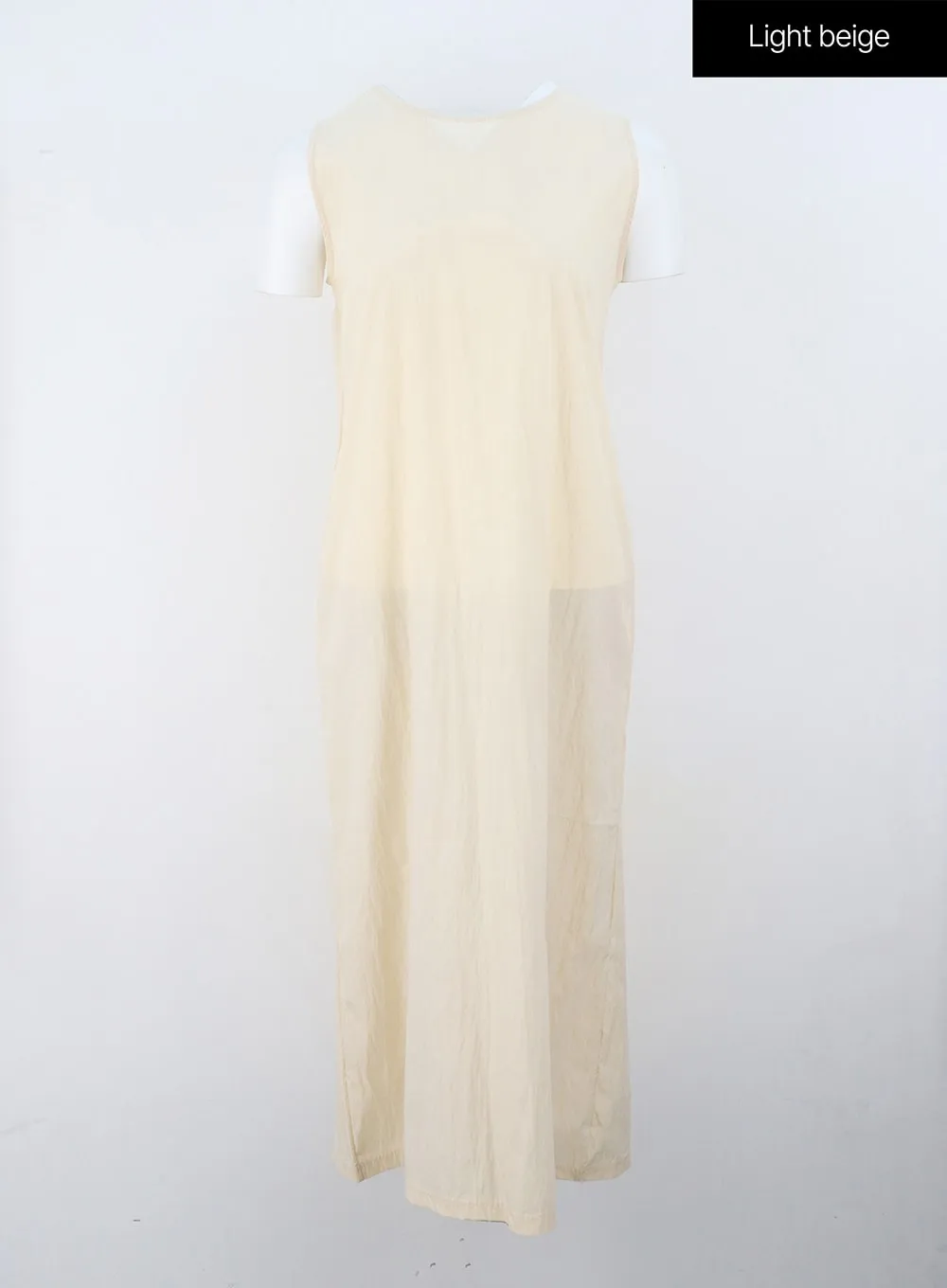 Sleeveless Maxi Dress OU308