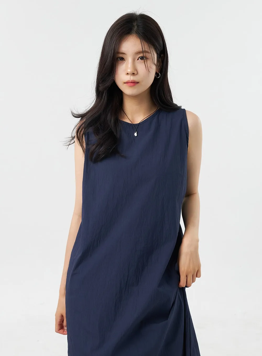 Sleeveless Maxi Dress OU308