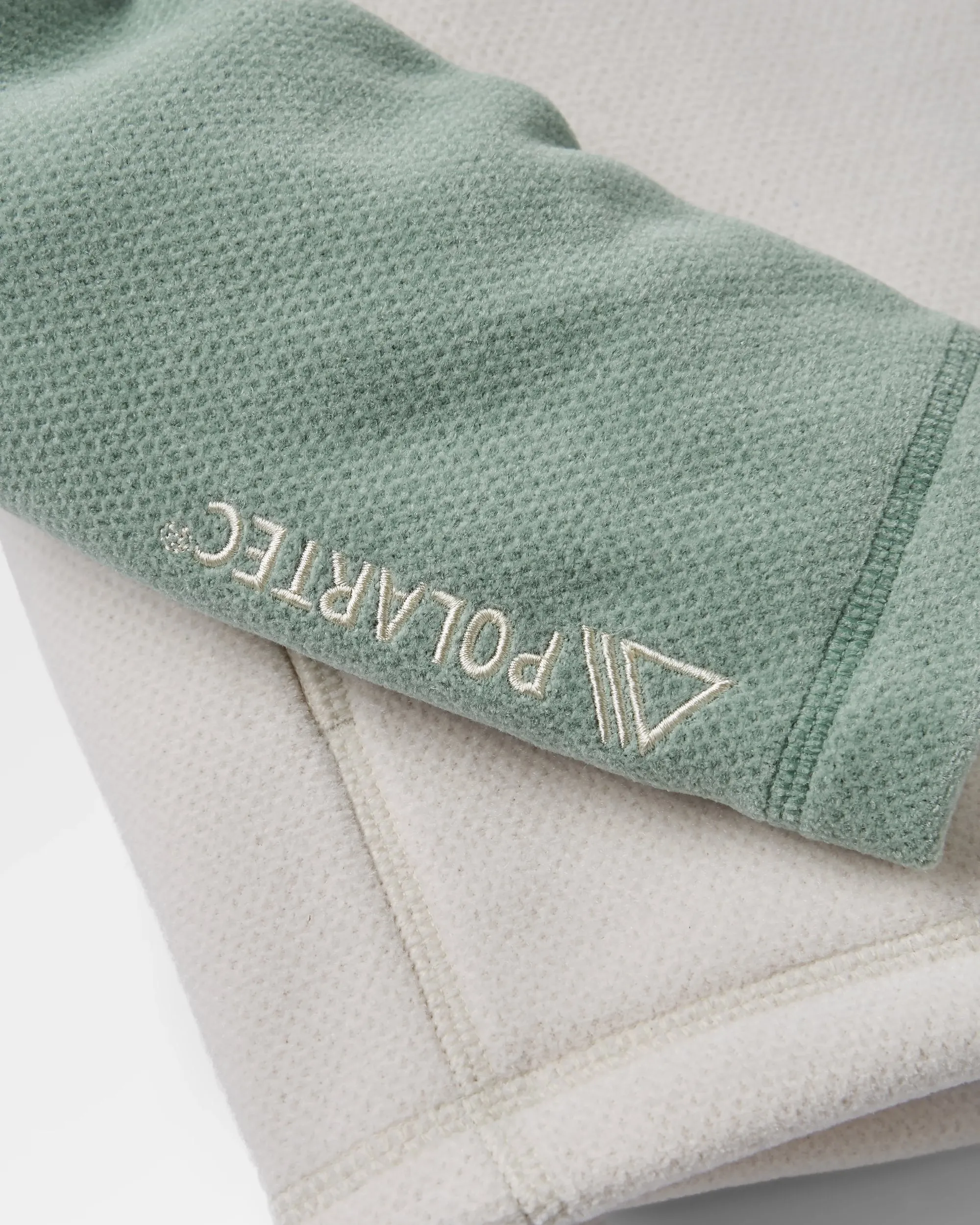 Snowdrop Recycled Polartec® Fleece - Pistachio/Birch