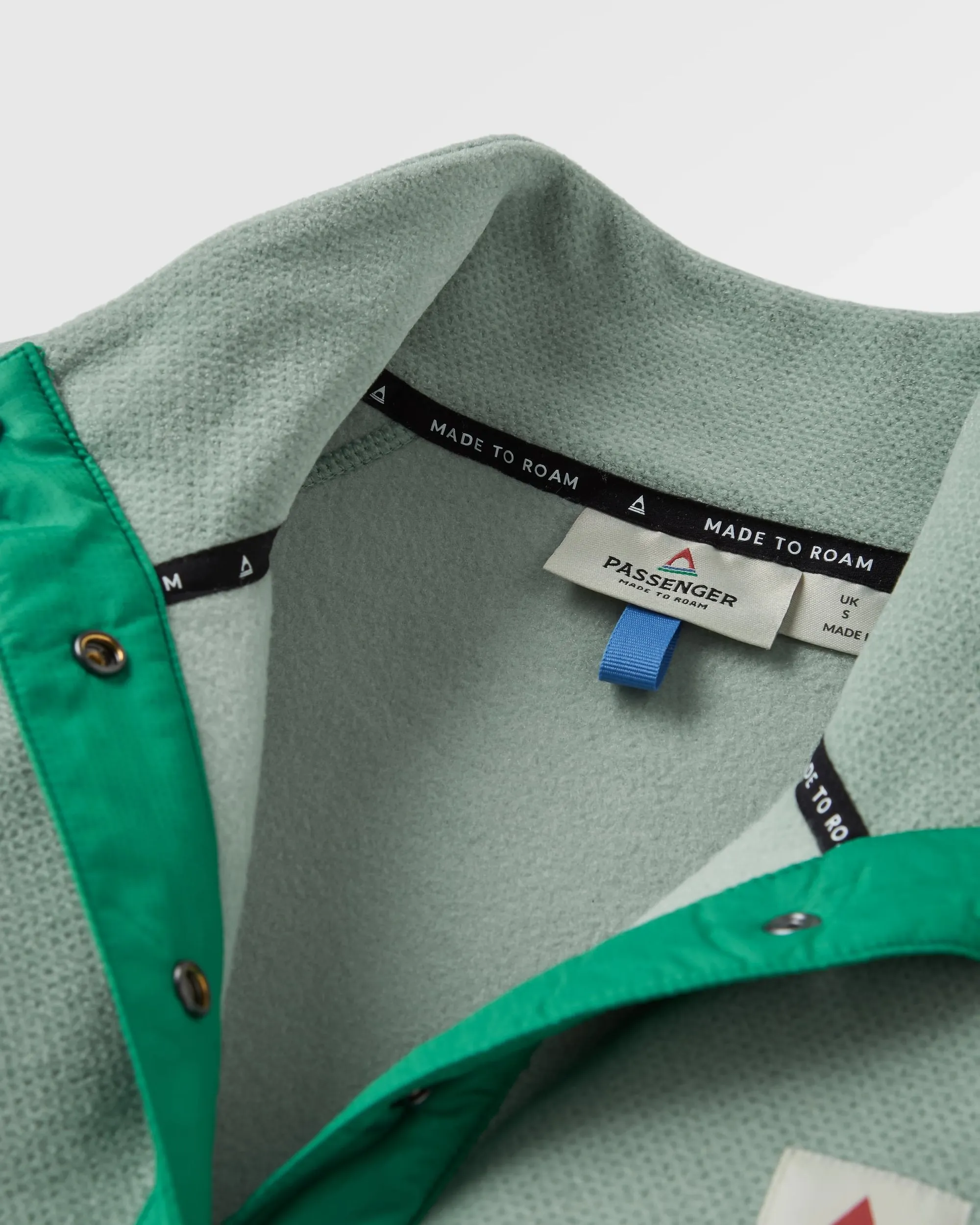 Snowdrop Recycled Polartec® Fleece - Pistachio/Birch