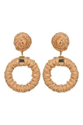 Sojourn Round Earring  - Dune