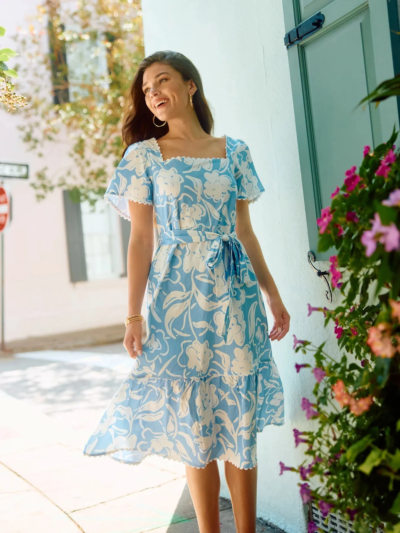 Spring Serenade Midi Dress