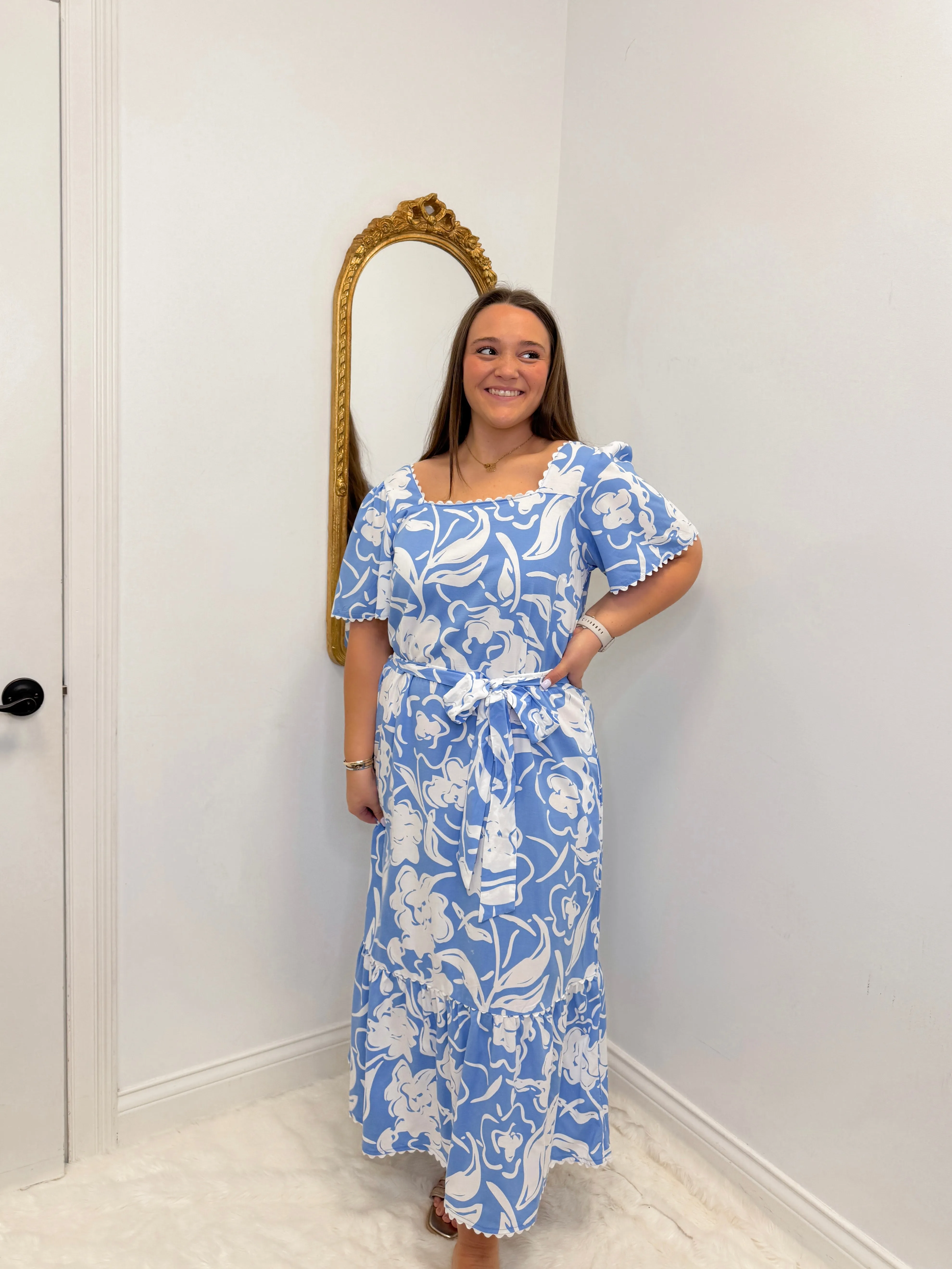 Spring Serenade Midi Dress