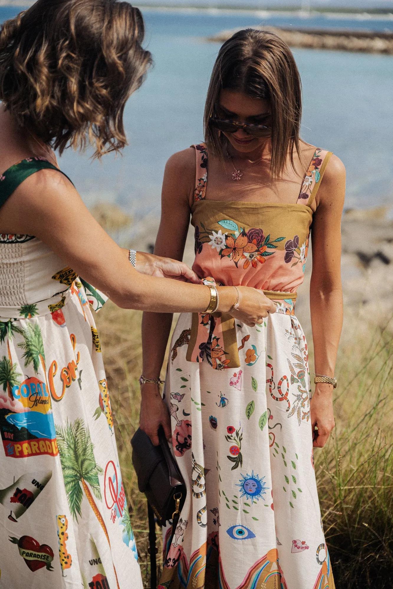 Sunny maxi dress multicolor