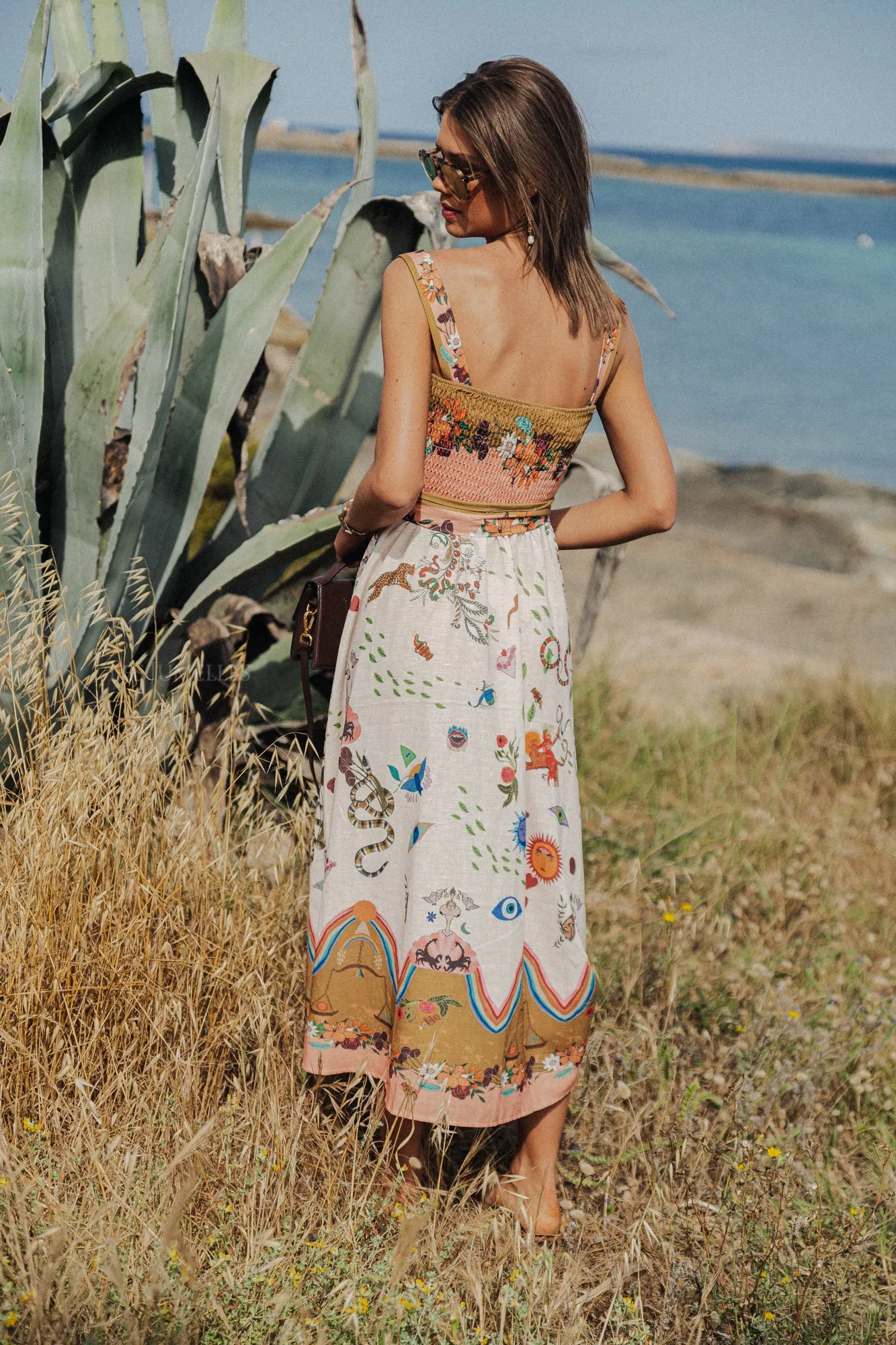 Sunny maxi dress multicolor