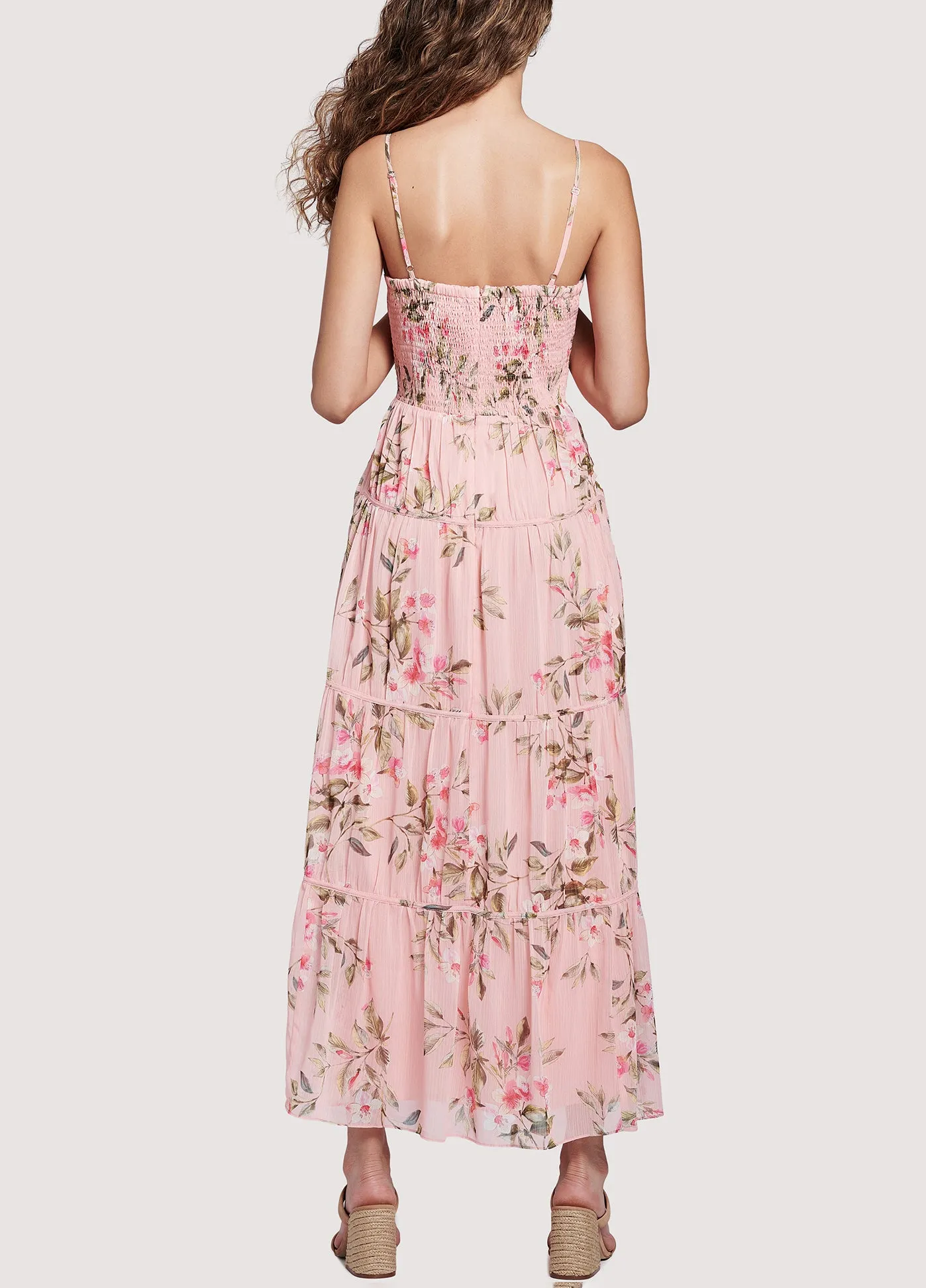 Sunset Fleurs Maxi Dress