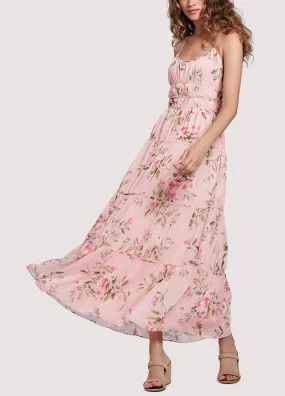 Sunset Fleurs Maxi Dress