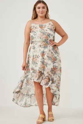 Tara High Low Dress (Ivory)