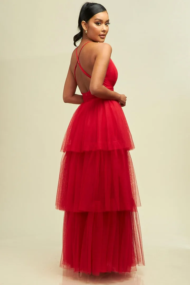 Tiered Maxi Dress