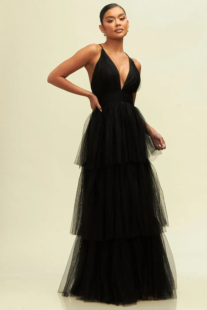 Tiered Maxi Dress