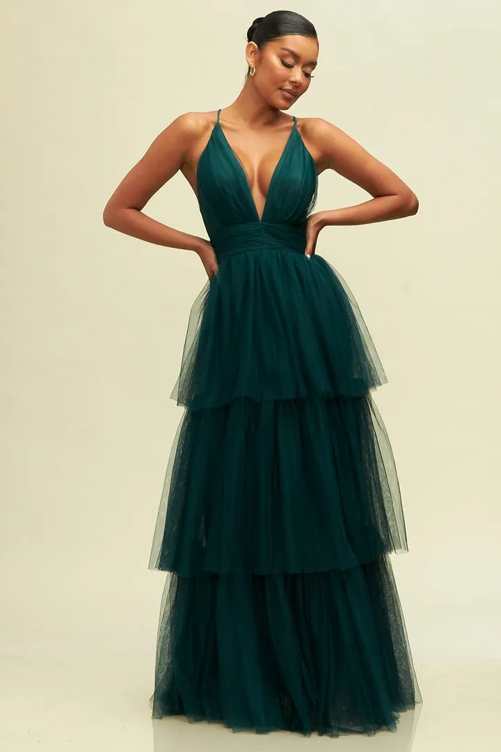 Tiered Maxi Dress
