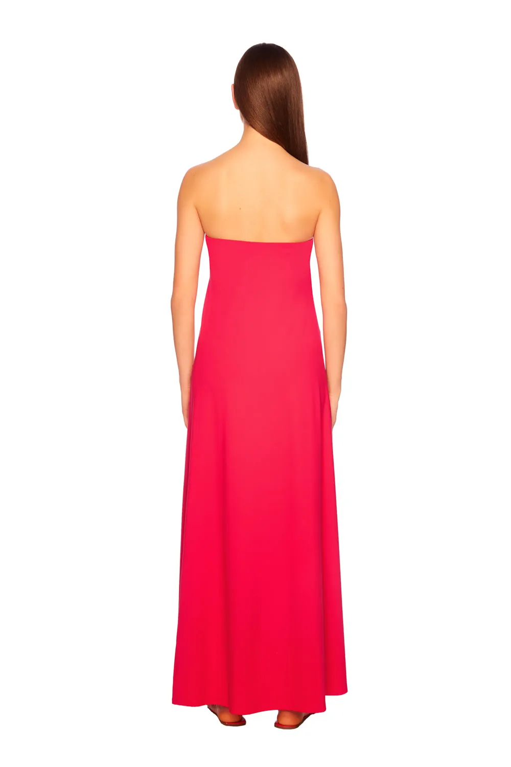 tube flare dress
