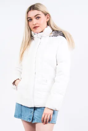 Vintage Calvin Klein Hooded Puffer Jacket Coat