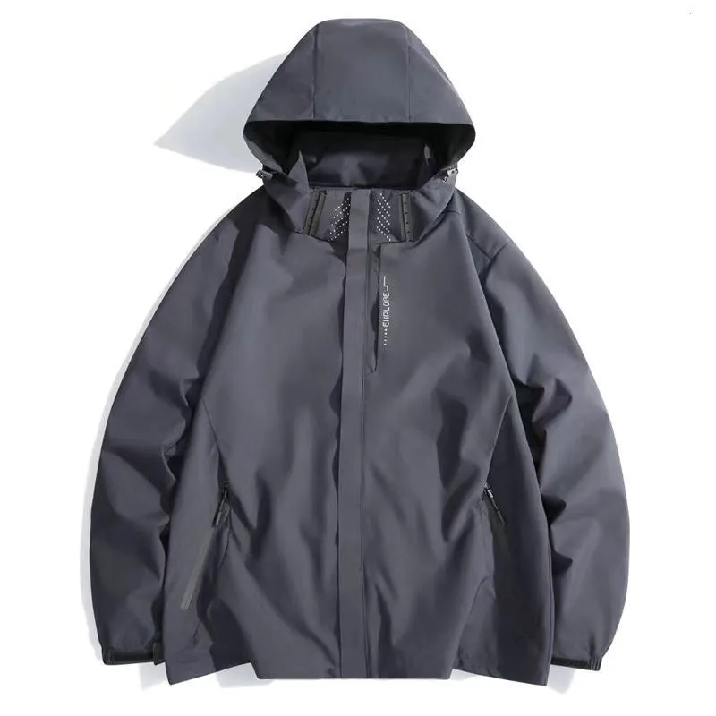 Windproof & Waterproof Coat – Ultimate Spring & Autumn Protection