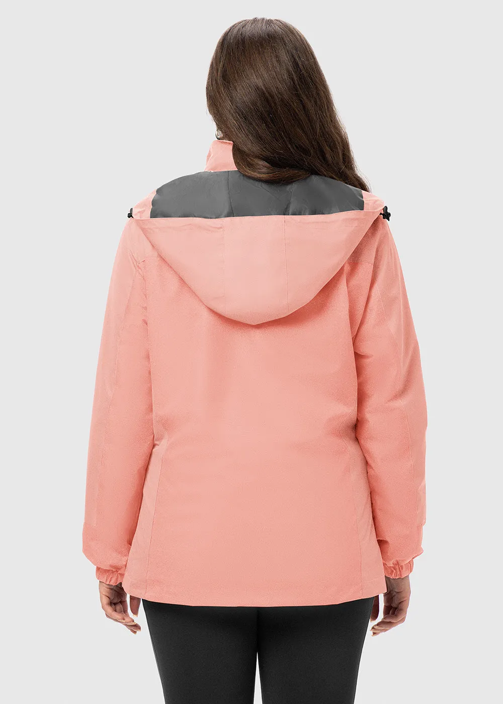 Women's 3-in-1 Water Resistant With Inner Fleece Jacket
