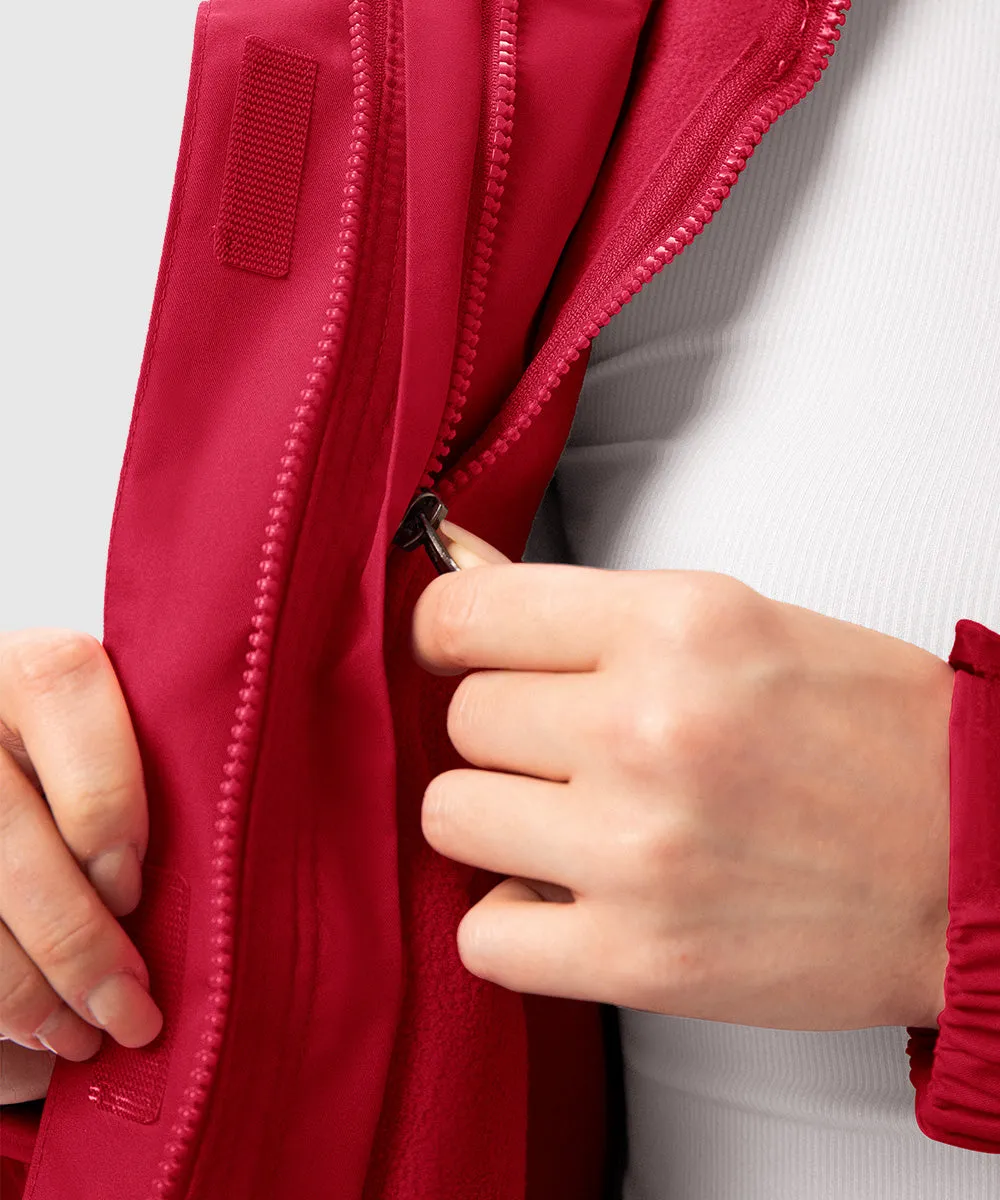 Women's 3-in-1 Water Resistant With Inner Fleece Jacket