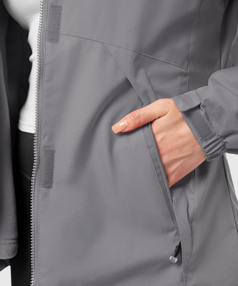 Women's 3-in-1 Water Resistant With Inner Fleece Jacket