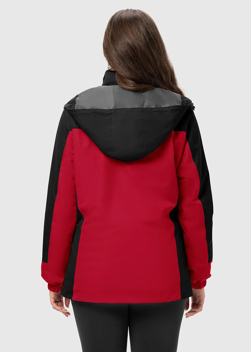 Women's 3-in-1 Water Resistant With Inner Fleece Jacket