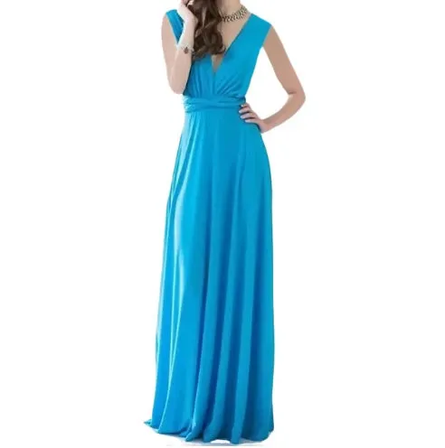 Women’s Convertible Bandage Boho Maxi Dress - FashionZapp