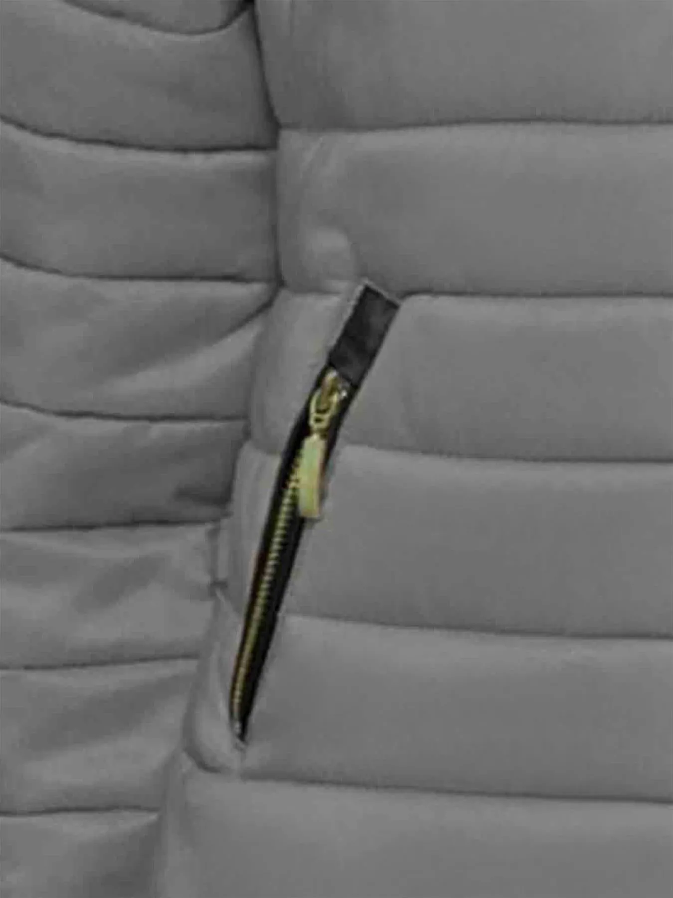 Women's Quilted Padded Puffer Jacket Ladies Bubble  Hoody Coat