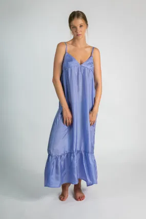 Women's Silk Beaded Maxi  Dress | Angie