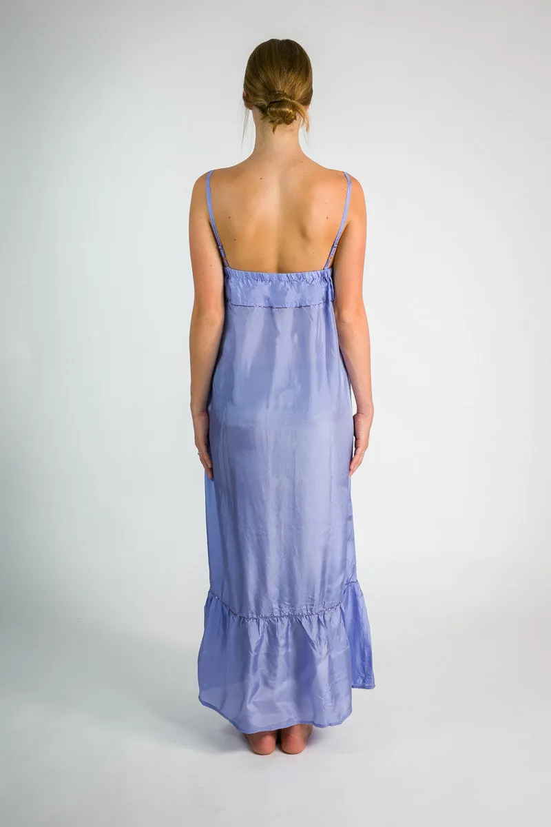 Women's Silk Beaded Maxi  Dress | Angie