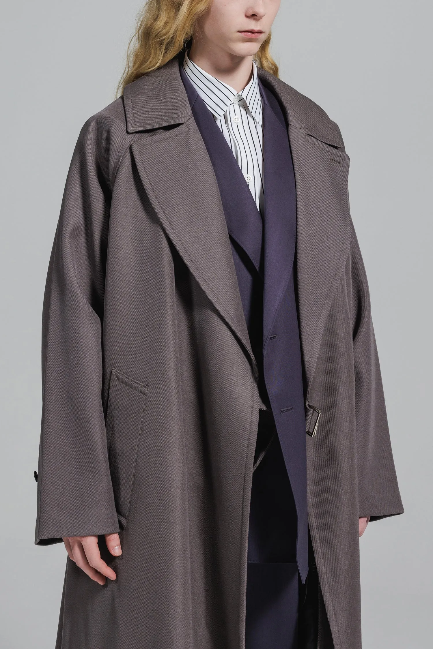 WOOL GABARDINE TIELOCKEN COAT | ウールギャバジンタイロッケンコート [2025S/S]