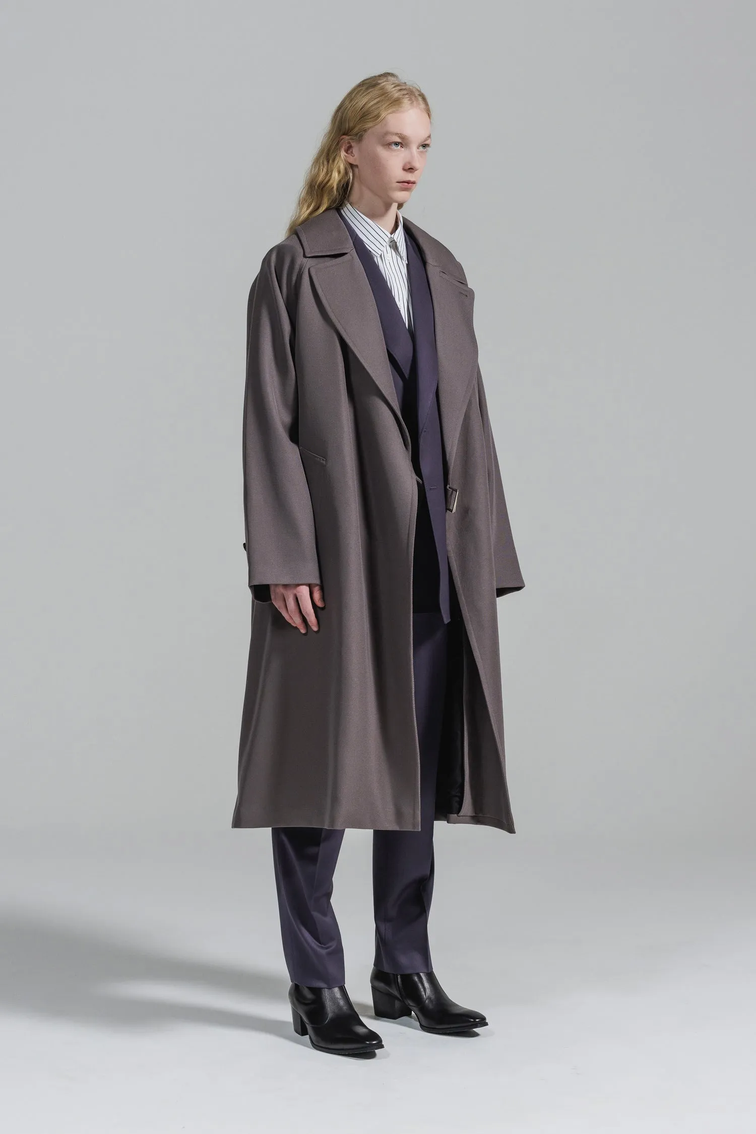 WOOL GABARDINE TIELOCKEN COAT | ウールギャバジンタイロッケンコート [2025S/S]