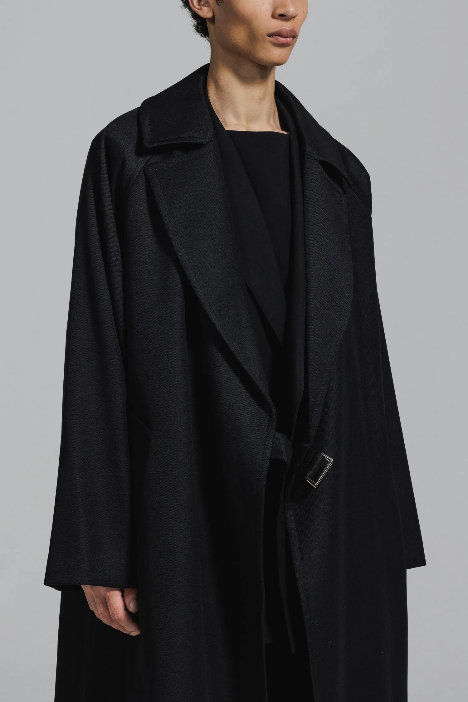 WOOL GABARDINE TIELOCKEN COAT | ウールギャバジンタイロッケンコート [2025S/S]