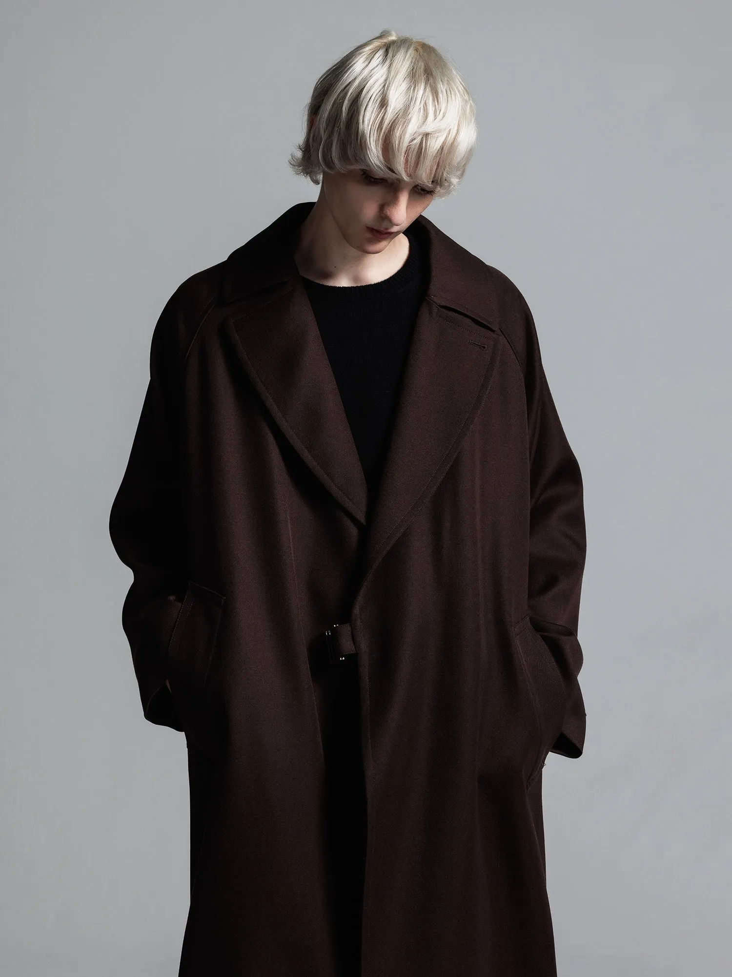 WOOL GABARDINE TIELOCKEN COAT | ウールギャバジンタイロッケンコート [2025S/S]