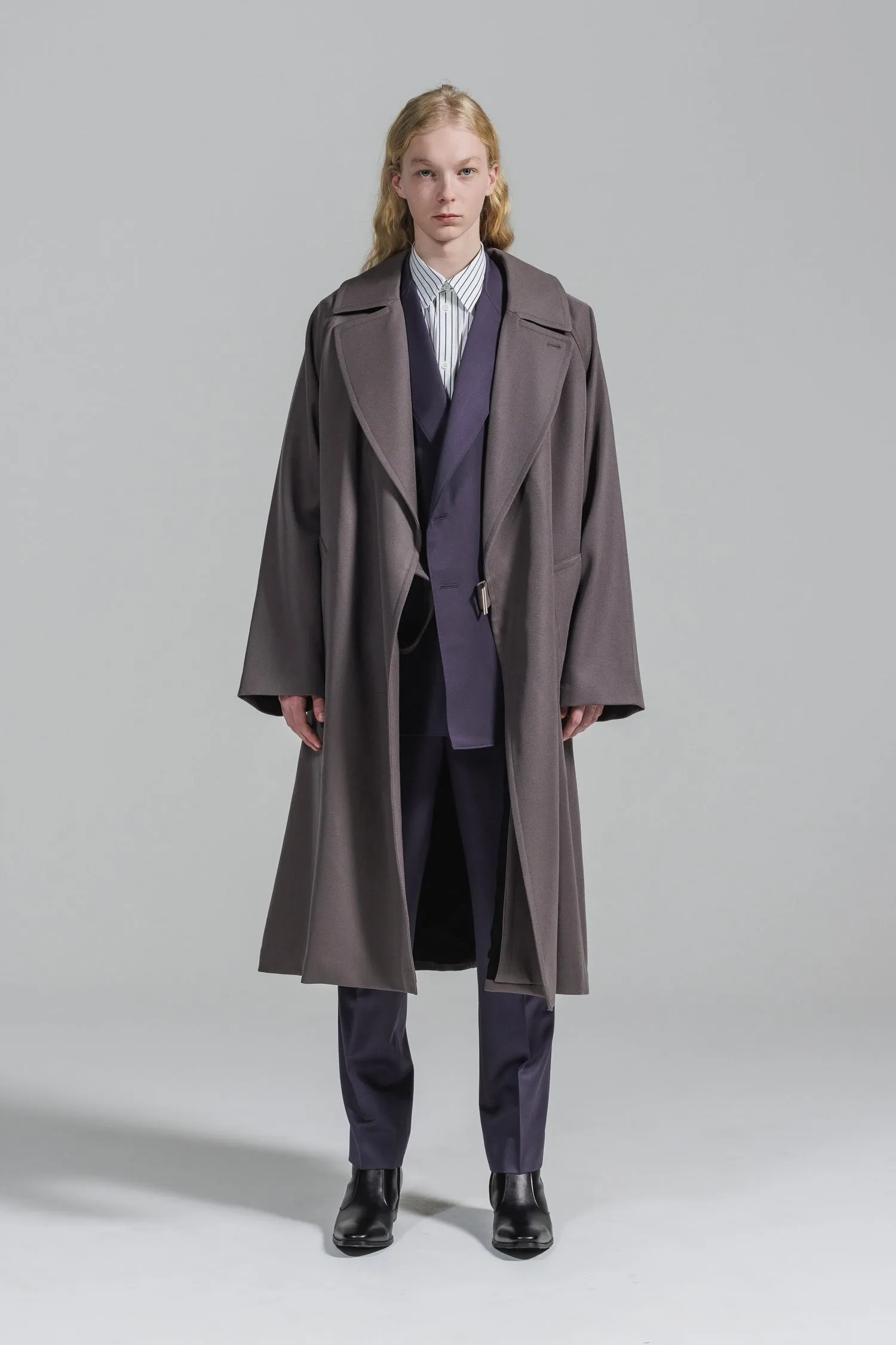 WOOL GABARDINE TIELOCKEN COAT | ウールギャバジンタイロッケンコート [2025S/S]