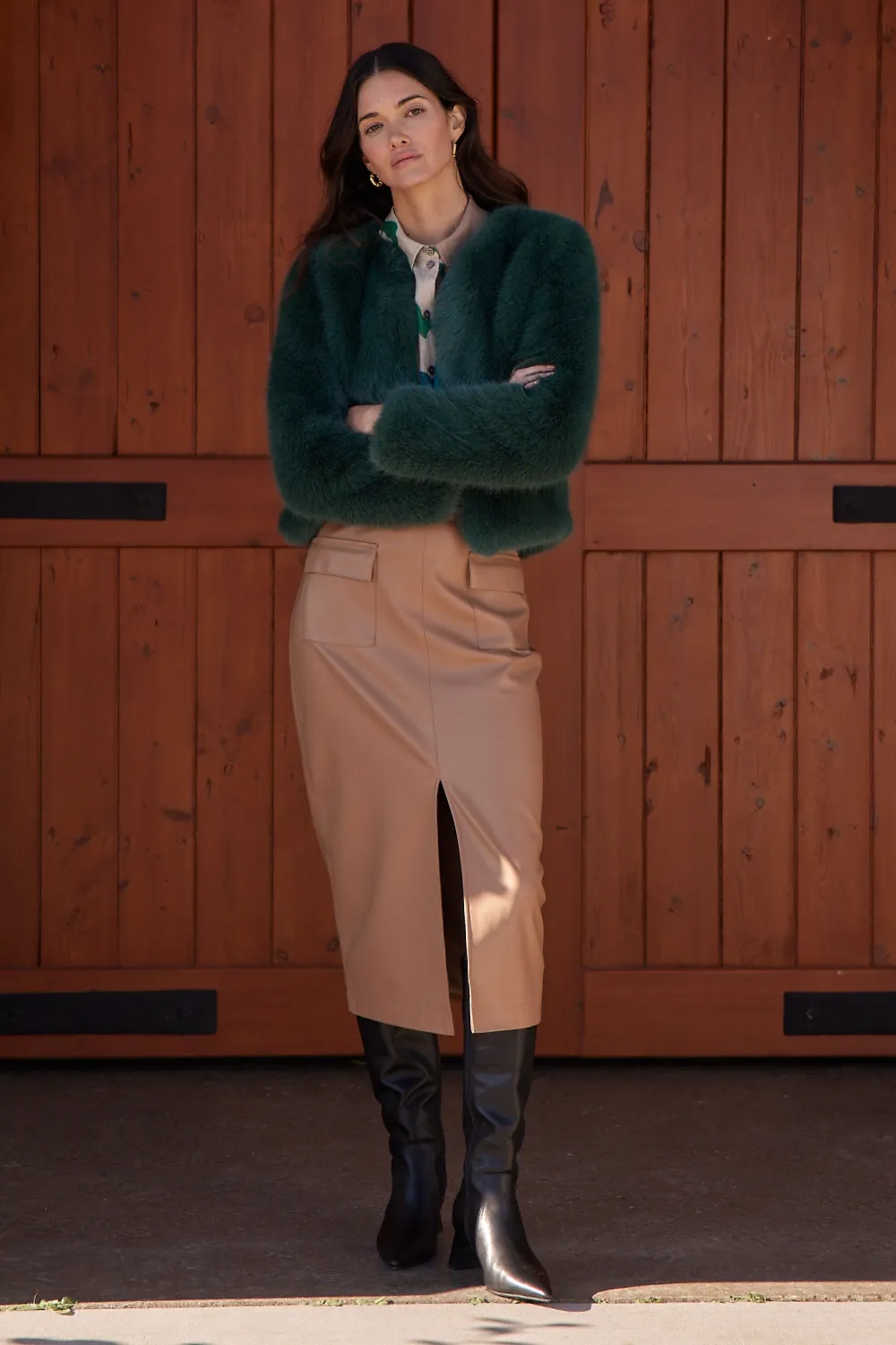Zoe Kratzmann Glacier Jacket Emerald Pre-Order