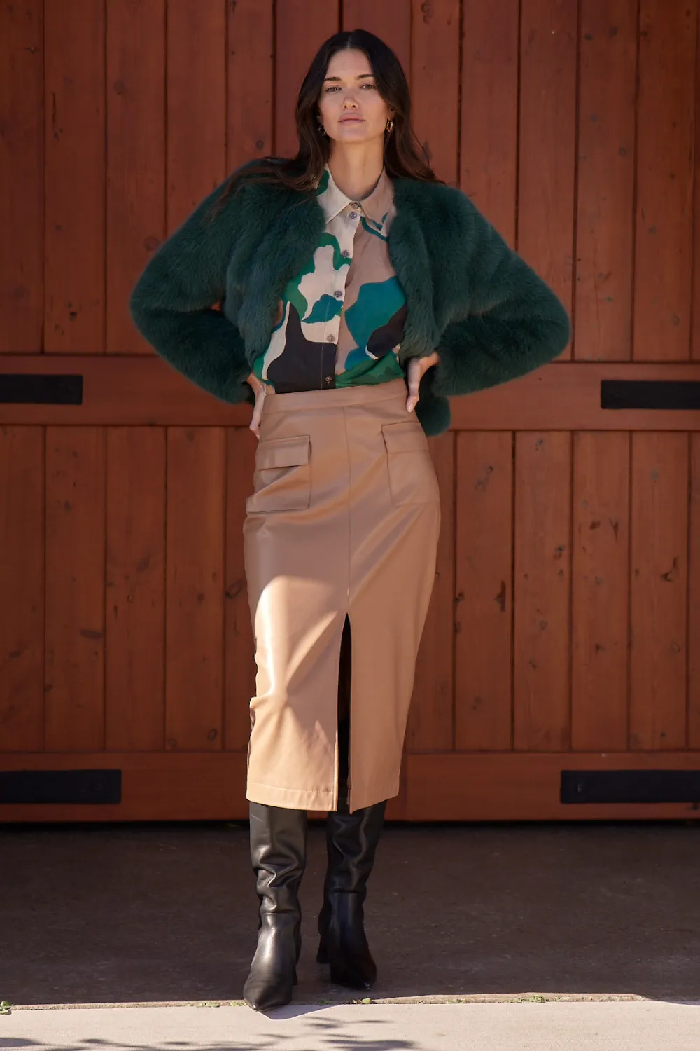 Zoe Kratzmann Glacier Jacket Emerald Pre-Order