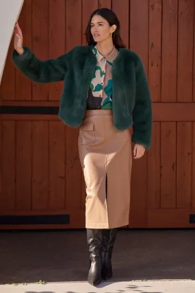 Zoe Kratzmann Glacier Jacket Emerald Pre-Order