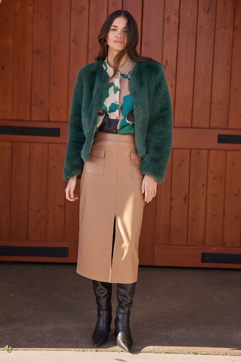 Zoe Kratzmann Glacier Jacket Emerald Pre-Order