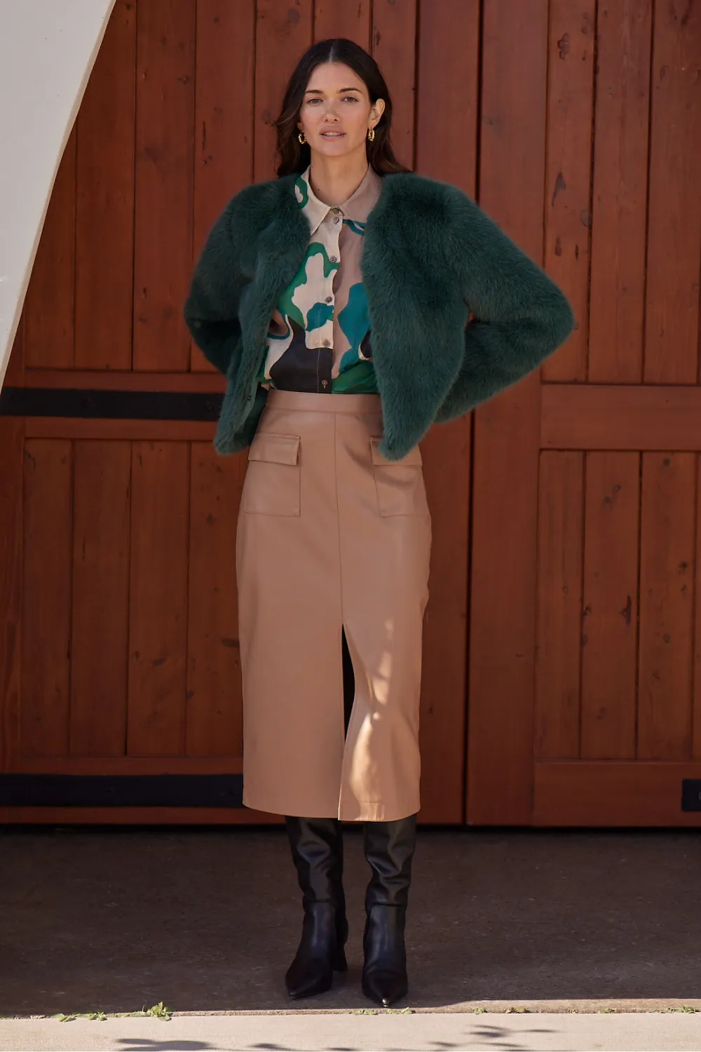Zoe Kratzmann Glacier Jacket Emerald Pre-Order