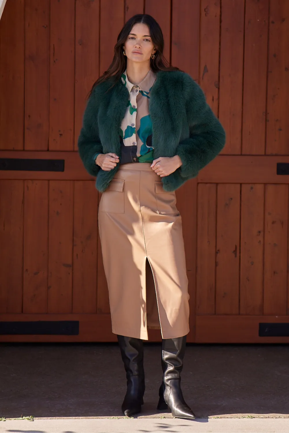Zoe Kratzmann Glacier Jacket Emerald Pre-Order
